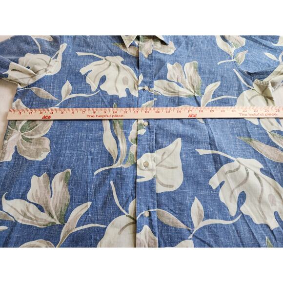 Reyn Spooner Hawaiian Traditionals Short Sleeved Aloha Shirt XL Vintage 90s 00s - Picture 5 of 6